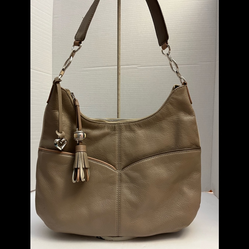 Brighton leather hobo bag
